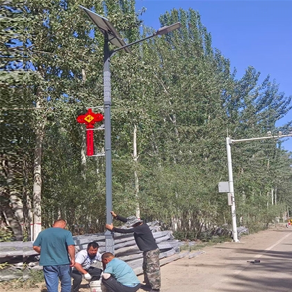 吴忠太阳能路灯安装